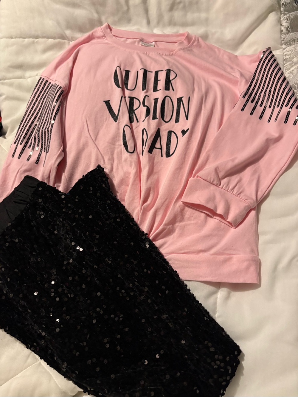 Cuter version of dad outfit